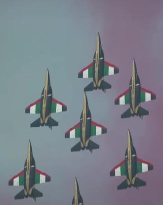 阿联酋航展
中国造L-15“猎鹰”教练机