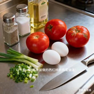 西红柿炒鸡蛋#西红柿炒鸡蛋 #ai #菜谱 #豆包ai图片生成