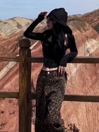 #复古直筒裤#秋季搭配 #潮搭 #完美搭配