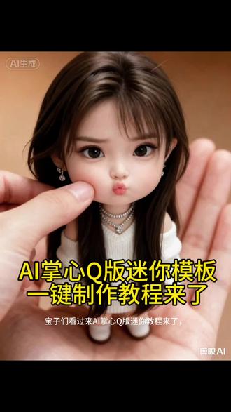 AI掌心Q版小人AI掌心Q版迷你模版制作教程来了,可可爱爱AI掌心Q版迷你模版制作教程来了,可可爱爱AI掌心Q版迷你模版制作教程来了,可可爱爱
#ai生成可爱娃娃 #剪映#最近很火的ai照片手办 #ai生成可爱娃娃 #属于我的真人小手办 #我的专属手办拍同款