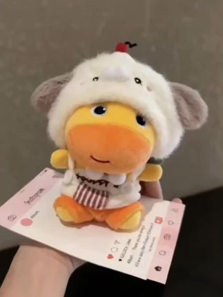 【玩偶+衣服】超萌水豚毛绒公仔脑袋玩偶钥匙扣挂饰可爱水豚毛绒yj#毛绒公仔 #潮玩挂件#送女生礼物 #书包挂件