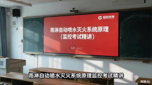 雨淋自动喷水灭火系统原理(监控考试精讲 雨淋系统全部使用开式喷头,没有热敏玻璃球,依靠雨淋阀门统一控水。
高危厂房起火,双火灾探测器联动打开雨淋阀,整个保护区所有喷头瞬间一起喷水,快速压制爆燃大火,联动信号同步传回消防主机启动喷淋泵,是消防设施操作员理论常考喷淋系统。
#中级消防设施操作员 #雨淋系统原理 #消防喷淋实操 #消防中控考证