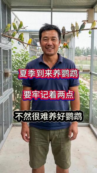 夏季到来养鹦鹉要牢记这两点不然很难养好鹦鹉 #鹦鹉 #鹦鹉鹦鹉萌萌哒逗鹦鹉 #鹦鹉小白 #手养鹦鹉 #鹦鹉知识