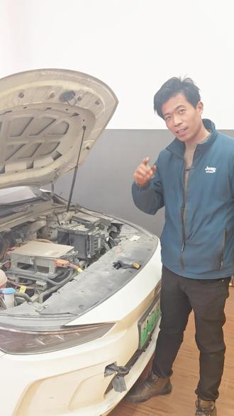 吉利几何减速器异响更换轴承#新能源电机异响#减速器异响维修#电车包维修#电池包排线更换