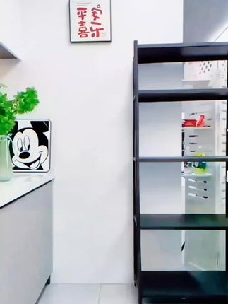 #创作灵感 厨房置物架落地多层收纳花架家用儿童书柜货架杂物架书架#现代简约风格 #智能家居智能生活 #家居布置 #家居摆设
