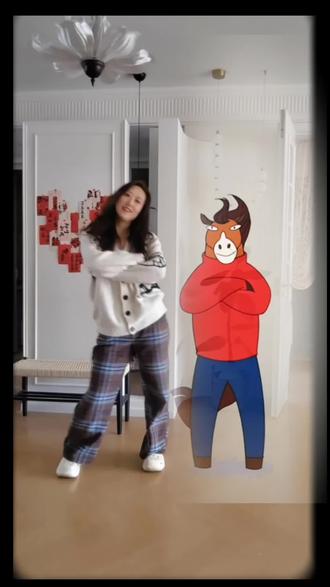 #神马舞 大肥马来啦,哈哈