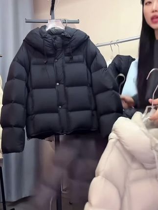 超软云朵泡芙女短款韩版小个子显瘦龟背面包服加厚棉服外套】#保暖穿搭 #冬季搭配 #外套穿搭 #棉服外套#面包服