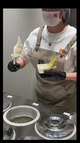 19.9两种口味的gelato!野人先生又开新店了! #野人先生 #野人先生gelato #野人先生冰淇淋 #冰淇淋#盐城美食