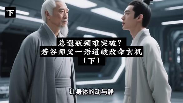 动静皆入化境,若谷师父的语道突破玄机(下)道天机盗天机