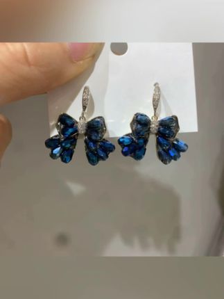 #耳环 #精美耳饰 #浪漫温柔耳环 #耳饰品 #高档大气上档次 铜合金耳饰 A076 法式复古手工浪漫温柔简约时尚小众气质轻奢