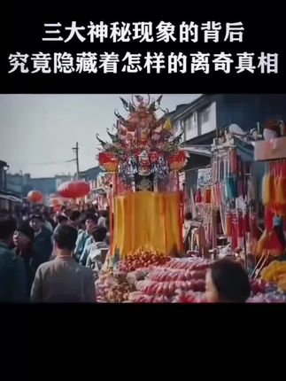 三大神秘现象的背后究竟隐藏着怎样的离奇真相#揭秘 #冷知识