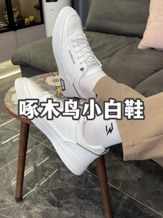 #啄木鸟 #小白鞋 软底软面超舒服的品牌小白鞋,这个价格太划算了#好鞋推荐 #男鞋 #软底软面穿上超舒服