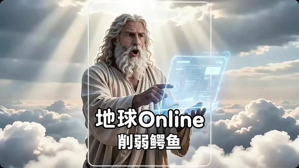 地球online削弱超标鳄鱼#AI #搞笑 #地球online #鳄鱼 #搞笑视频