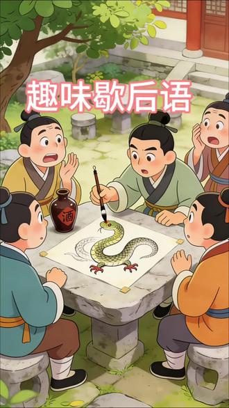 #寓言故事#趣味歇后语#歇后语怼人 #日常瞎画 #读书打卡