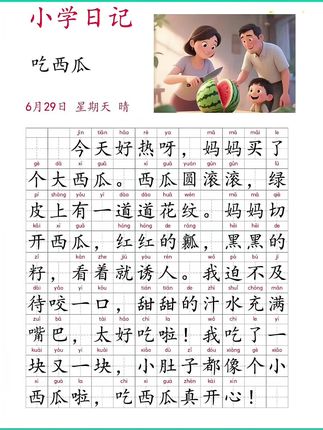 从一年级开始坚持写日记的孩子,看图写话和写作能力不会差,这套#365天日记积累 包含了常考主题,让孩子每天读一读吧