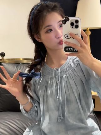 甜美飘带发箍~ #夏天该有的样子 #氛围感少女 #温柔甜美 #可爱甜妹 #甜妹系列