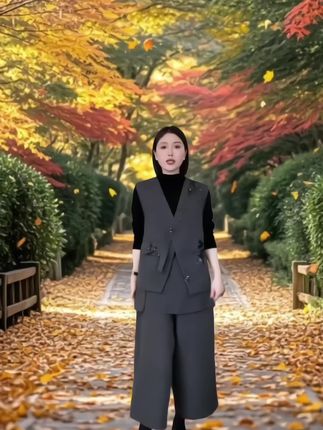 #品质女装#早秋新款套装#高级感穿搭 #早秋贵气感穿搭#穿搭