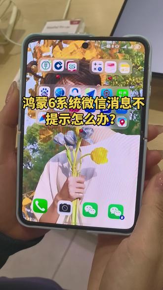 手机升到鸿蒙6系统以上微信消息不提示的朋友们看过来了#手机 #鸿蒙#功能#开封 #家得福手机连锁
