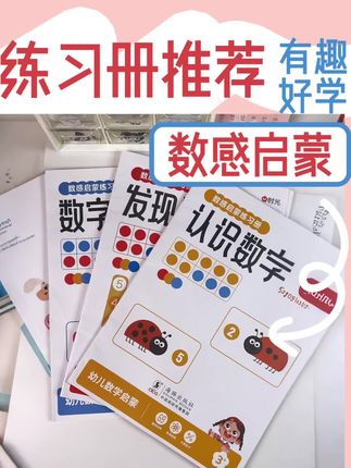 适合幼儿园3-6岁小朋友的数感启蒙练习册,内容由浅入深,彩图好理解,每天练习15分钟,打好数学基础#数学思维#数学启蒙 #幼儿园 #开学必备 #家长必读