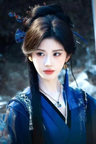 #鞠婧祎 #阿戴 #古风人物头像 画了好多张鞠婧祎了