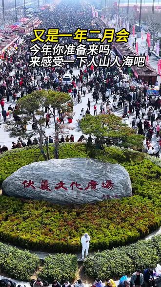 千年香火仍鼎盛,万里龙裔拜羲皇——又近一年二月二,来淮阳,感受万姓寻根、人山人海的盛况吧!#淮阳文旅#周口2026新春打卡推荐官#周口2026新春V搭子体验官#寻美周口#周口的年味藏不住了