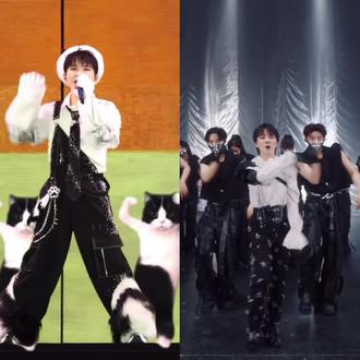 也是赶上潮流了#好舞不挑曲#姐姐平时的都画这么浓的妆吗#抽象#安利#周深#@卡布叻_周深 @会火 @抖音小助手