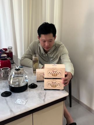 男人茶,每天来它一杯#胖大海罗汉果菊花茶