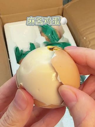 流油的蛋黄,沙沙的太好吃了#麻酱鸡蛋 #流油起沙 #美食分享