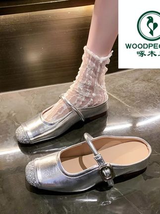 啄木鸟单鞋#脚胖脚宽也能穿 #一脚蹬#女鞋 #时尚百搭 #好看又便宜