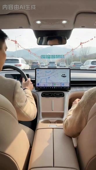 埃安 i60 颜值功能双在线,节日出行倍有面#埃安i60