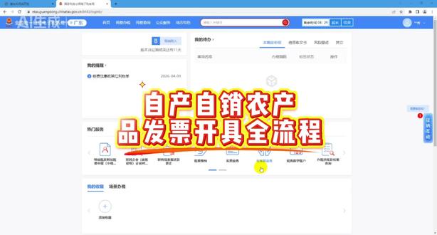 自产自销农产品发票开具全流程!速看不迷路! #会计小白#会计实操#纳税人#自产自销#农产品