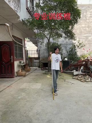 零基础学棍子用专业训练棍,舞棍棍花好漂亮,你学会了吗?