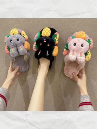 #毛绒拖鞋#毛绒兔子拖鞋#居家拖鞋毛毛兔#兔子拖鞋热卖中#网红爆款毛绒公仔兔拖鞋