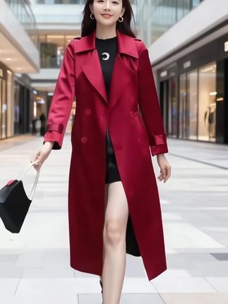 #喜婆婆礼服#平时可穿#气质减龄穿搭#时尚风衣外套