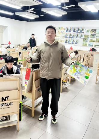 美术老师多重身份#有AI相伴一起过年 #用抖音记录人生 #新年快乐 #美术老师