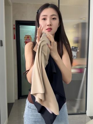 内搭运动都能穿的吊带背心,舒适透气又柔软!#春秋穿搭 #辣妹穿搭 #显瘦搭配 #我又心动了 #吊带背心