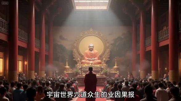 宇宙世界六道众生的业因果报!这是一个非常核心的佛教宇宙观。六道众生的生活状态、寿命福报,无一不是自身业力的直接显现。所谓“业因果报”,即是“种瓜得瓜,种豆得豆”的自然法则在生命流转中的体现。以下是对六道众生业因果报的完整总结:核心总纲:业与果的关系业:指众生有意识的身、口、意行为。分为善业、恶业、无记业(非善非恶)。·果报:由业因所引生的结果。善业引生乐果,恶业引生苦果。·驱动力量:驱使众生在六道中轮转的根本力量是“烦恼”,尤其是贪、嗔、痴三毒。六道众生业因果报详解一、三恶道(苦果为主)1.地狱道核心业因:嗔恨。造作五逆重罪(杀父、杀母、杀阿罗汉、出佛身血、破和合僧)、严重杀生、虐待、残害众生等极重恶业。·心理状态:极度的愤怒、残忍、怨恨。·果报生活状态:承受极端的、持续的酷刑(焚烧、冰冻、切割等),寿命极长,充满极致的恐惧和绝望。是“嗔恨”之心在外境的彻底展现。2.饿鬼道核心业因:贪婪、悭吝。不愿布施,嫉妒他人财富,欺诈剥削,贪得无厌。·心理状态:强烈的渴求、嫉妒、焦虑和不满足感。·果报生活状态:承受永恒的饥渴。咽喉细如针,腹部大如山,找到饮食会化为火炭或脓血。生活在荒芜阴暗之处。是“贪欲”之心在外境的直接映射。3.畜生道核心业因:愚痴。造作中等恶业,如偷盗、邪淫,但更根本的是愚昧无知,不信因果,弱肉强食。·心理状态:蒙昧、恐惧、互相吞食。·果报生活状态:愚痴弱智,生命短促,时刻面临被猎杀、奴役、互食的危险,生存环境恶劣。是“愚痴”之心的自然状态。二、三善道(乐果为主,但乐中有苦)1.阿修罗道核心业因:修善但嗔心重、嫉妒、傲慢。行善积德,但好争好斗,忌妒天人的福报,脾气暴躁。·心理状态:嗔恚、嫉妒、好斗、不服输。·果报生活状态:福报很大,有神通威力,但相貌丑陋(女阿修罗貌美)。终日与天人争斗,心怀嗔恨,不得安宁。是“善业”与“嗔心”结合的矛盾体。2.人道核心业因:持守“五戒”(不杀生、不偷盗、不邪淫、不妄语、不饮酒)。行为合乎中道,有苦有乐,有道德观念。·心理状态:苦乐参半,有智慧思考因果,也有烦恼挣扎。·果报生活状态:有苦有乐,有顺有逆。拥有学习和修行的难得机会,能明辨是非,追求真理。佛陀指出,人身难得,是修行解脱的最佳道场。3.天道核心业因:修行“十善业”,并辅以布施、忍辱和禅定。德行越高,禅定越深,所生天界层次越高。·心理状态:享乐、放逸、我慢(越下层天,欲