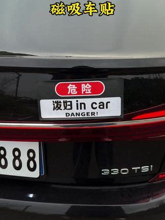 泼妇,适合我的车贴终于出现了!#泼妇车贴 #玩一个很新的东西 #汽车好物