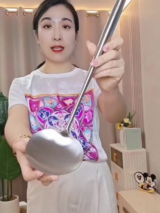 家用长锅铲不锈钢蘑菇铲食品级炒菜铲子全钢炒菜勺铁锅铲#家用锅铲 #铁锅铲 #不锈钢锅铲 #锅铲 #炒菜锅铲