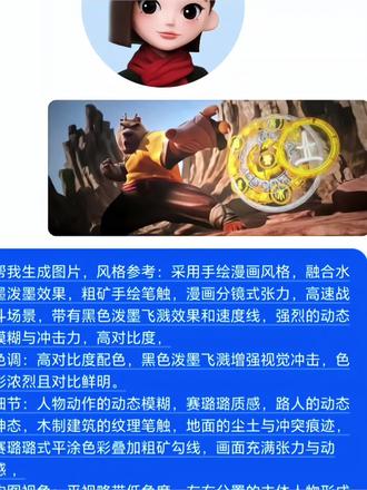 熊二属性之力手绘漫画风格ai指令制作教程来啦 #熊二#年年有熊#手绘漫画风#豆包ai#豆包出大片有两把刷子