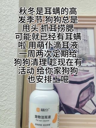 秋冬是耳螨高发期,赶紧给你家狗狗也安排上这款萌仆滴耳液吧#萌仆滴耳液 #狗狗是生活的解药 #毛孩子 #宠物 #毛孩子的日常