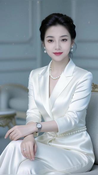 #女性优雅气质 #AI优雅复古写真 #抖音ai创作