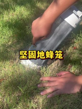 抓马蜂地蜂笼#户外找蜂 #地蜂笼 #抓马蜂 #马蜂