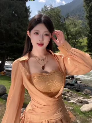 黑泽玄七春夏秋奥德莉裙子大码遮肚显瘦千金矜贵薄雾雪纺套装女#套装 #显瘦穿搭 #气质穿搭 #高级感穿搭 #时尚穿搭
