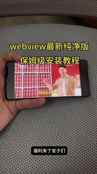 《跳跳丸子库》webview电视手机安装教程来啦!#webview电视 #webview怎么下载 #免费看电视 #电视 #教程