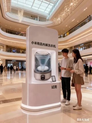 手洗的麻烦、阴干的顾虑全抛开,小米有品内衣裤洗衣机用科技简化洗护。从此不用熬夜打理,每一件贴身衣物,都带着放心的洁净。#强烈推荐 #科技改变生活 #商场随拍 #内衣洗衣机#好物