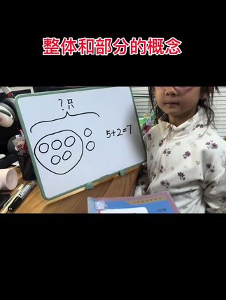 #1年级数学上册教学 #小学数学 #小学数学基础知识  千万别小看一年级的数学题,“整体和部分”的概念应该深深刻在孩子脑子里,这才是底层逻辑,为什么很多孩子高年级迷迷糊糊,就是低年级概念和地基就没打好。#宝宝成长ing 所以跟着我们一起学习吧,不是要背是要理解,这是以后列算式的基础,这叫数量关系式