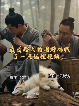 救狐狸教程来了#AI分身戏精大赛 #我的AI分身杀疯了