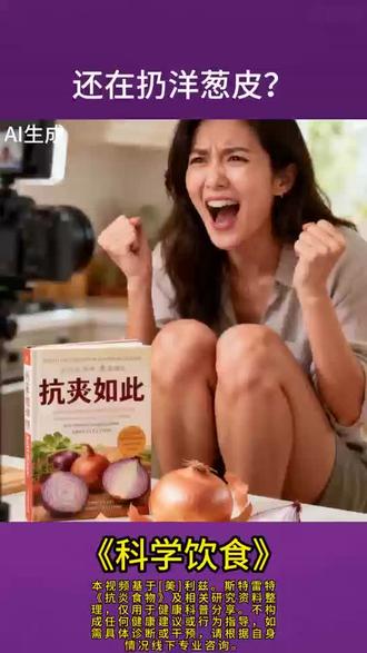 洋葱皮别扔!比洋葱肉还补,煮水炖汤超养人,省钱妙招快收好!
剥洋葱别撕太干净!外层皮才是营养王,含槲皮素抗氧化,这样吃才对!
切洋葱流泪?洋葱皮浪费?一个视频全解决!几毛钱食材吃出营养品效果!
别再把洋葱皮丢垃圾桶了!营养专家都夸它,煮水喝好处多,学会受用一生!
#健康 #养生 #好书分享