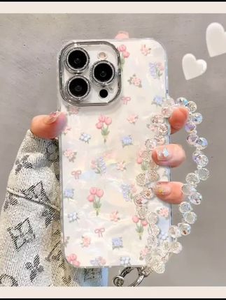 满屏碎花适用苹果15promax华为oppo小米iPhone16精孔贝壳纹手机壳#高品质高质量高级感#好看实用耐用#防摔手机壳@抖加🔥上热门🔥dou+🔥热点宝 @DOU+小助手